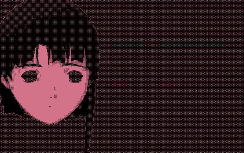 Anime Girl Face — Pink