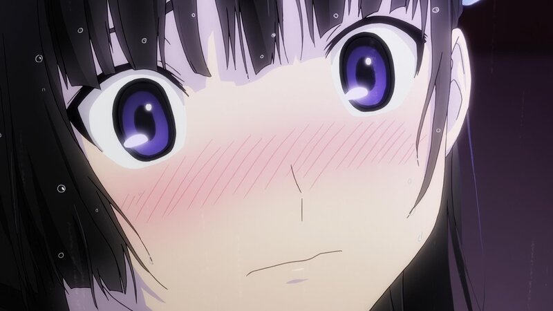 Anime Girl Face — Purple