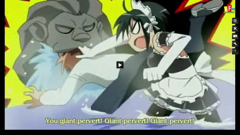 Anime Girl Fighting Monster — Yellow, Dramatic