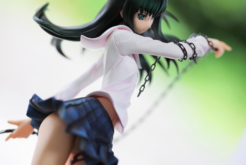anime girl figure in action