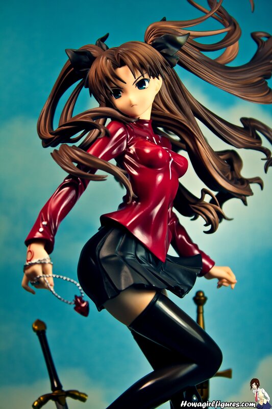 anime girl figure in red