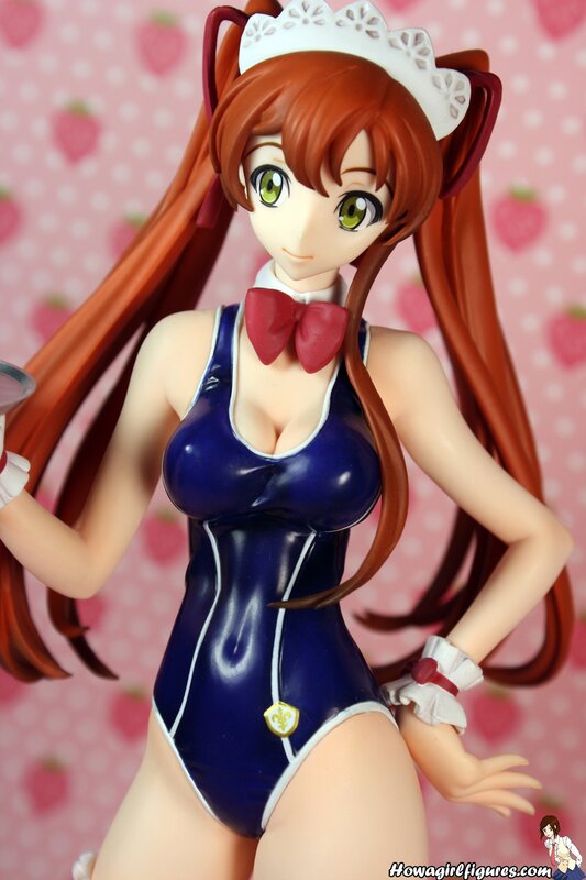 anime girl figurine in maid outfit