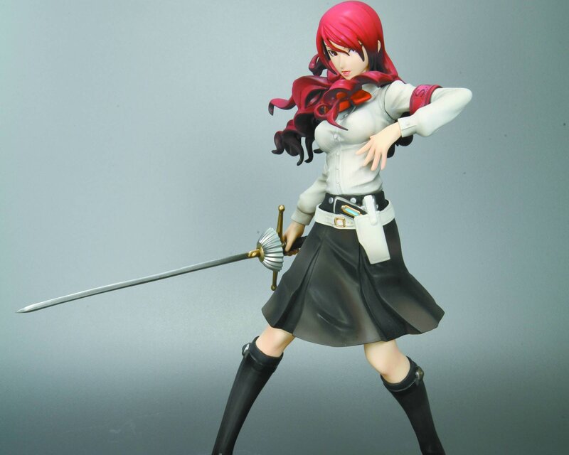 Anime Girl Figurine — Red