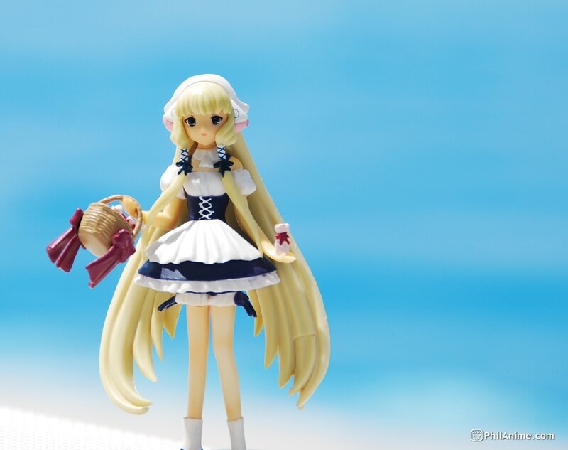 anime girl figurine with basket
