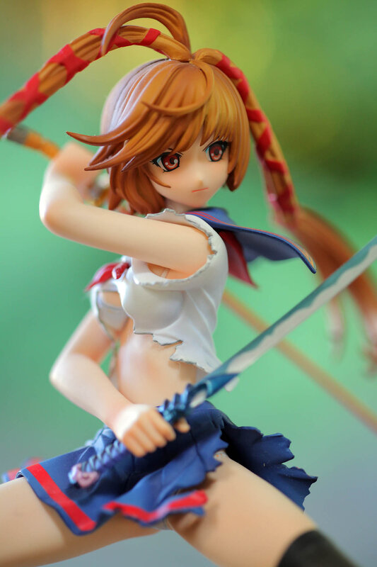 anime girl figurine with sword
