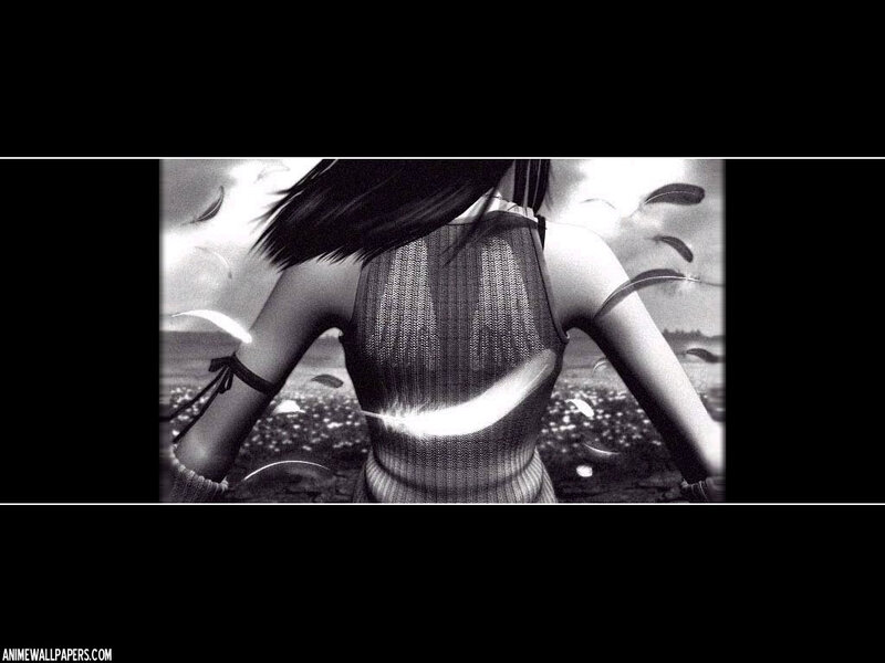 Anime Girl from Behind — Black