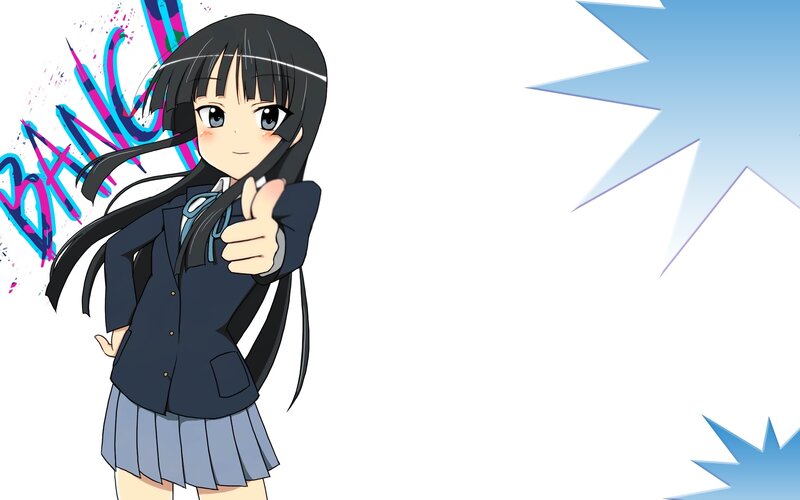 anime girl giving thumbs up