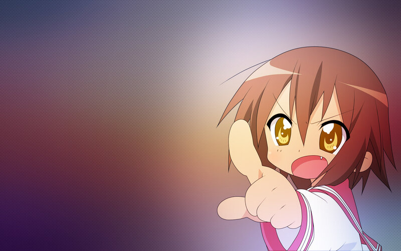 anime girl giving thumbs up