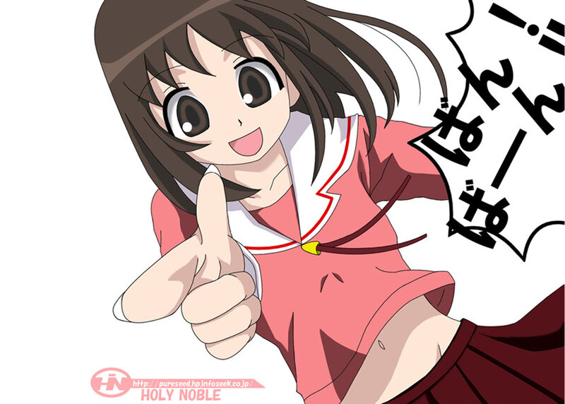anime girl giving thumbs up