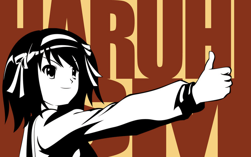 anime girl giving thumbs up