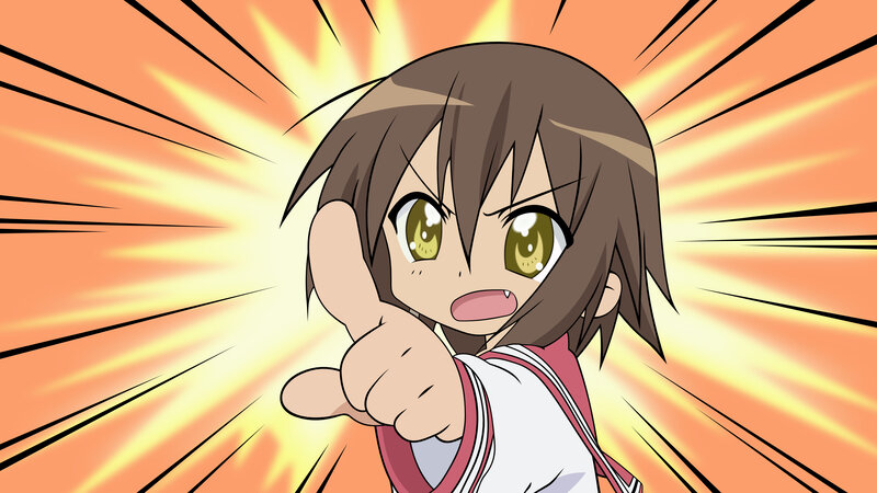 anime girl giving thumbs up
