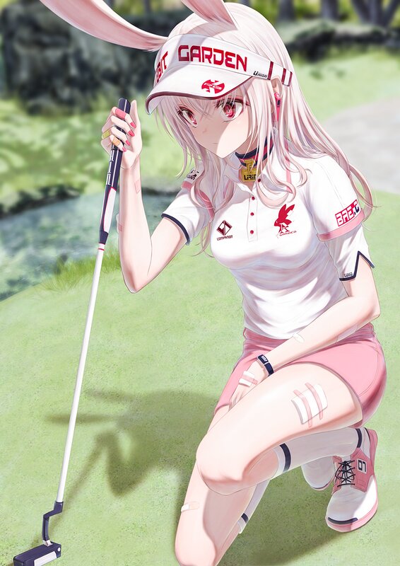 Anime Girl Golfer