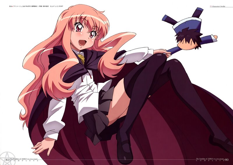 anime girl holding a boy