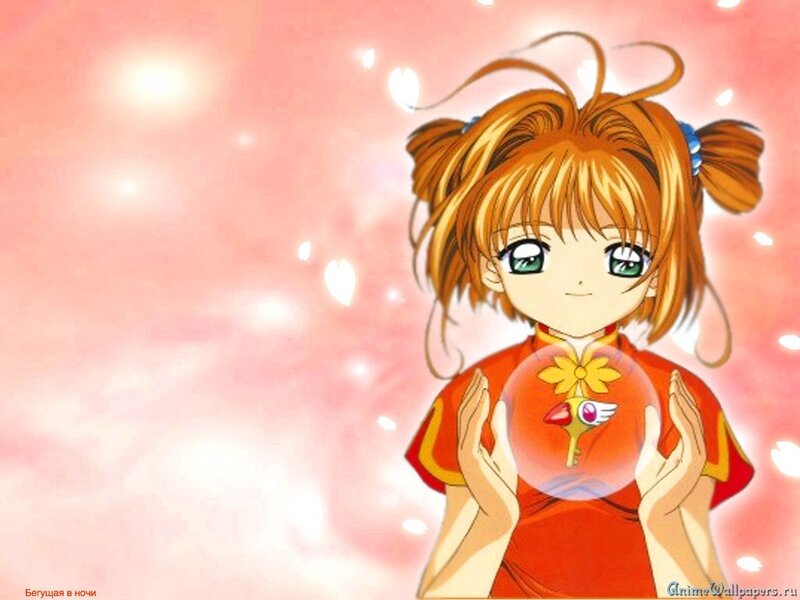 anime girl holding a crystal ball