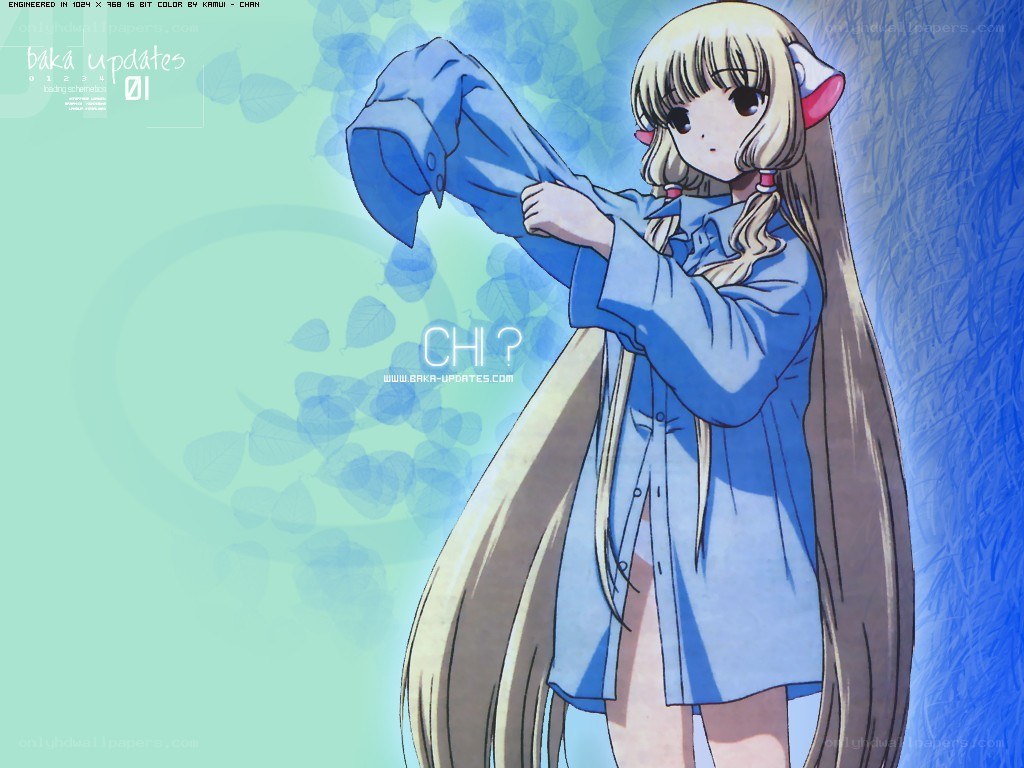 Anime girl holding a jacket