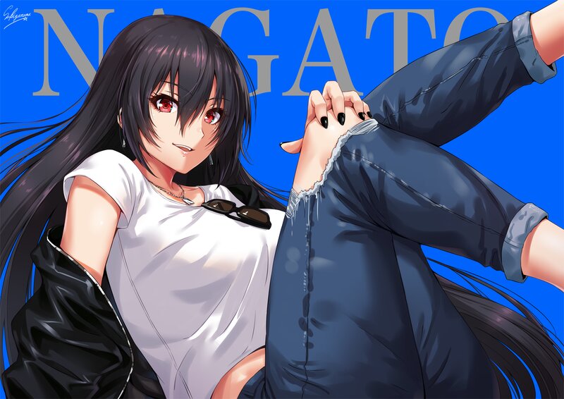 Anime Girl Holding Arm