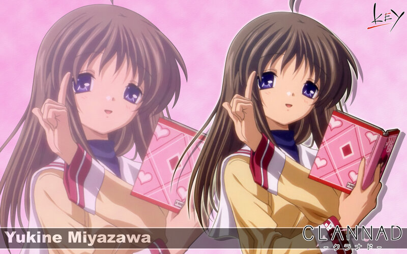 Anime Girl Holding Book — Pink, Cheerful