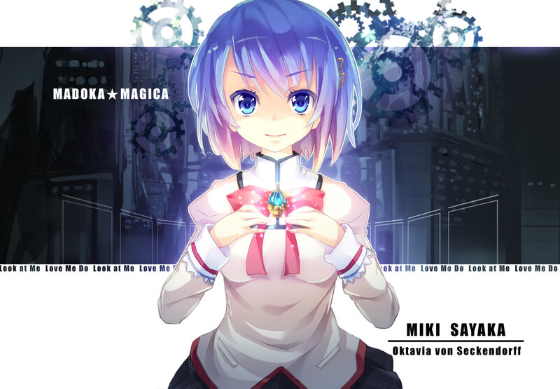 Anime Girl Holding Gem