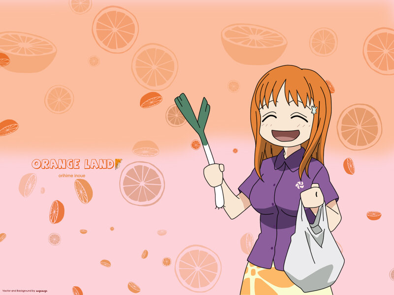 Anime Girl Holding Green Onion