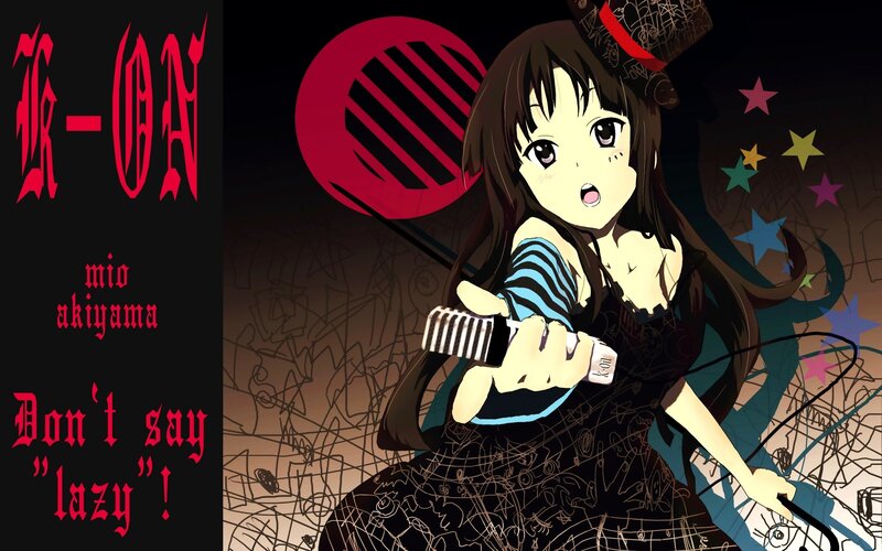 Anime Girl Holding Microphone