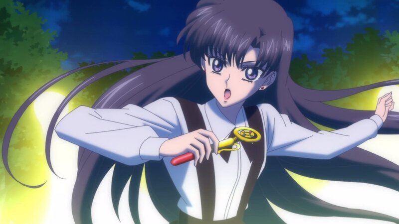 Anime Girl Holding Wand
