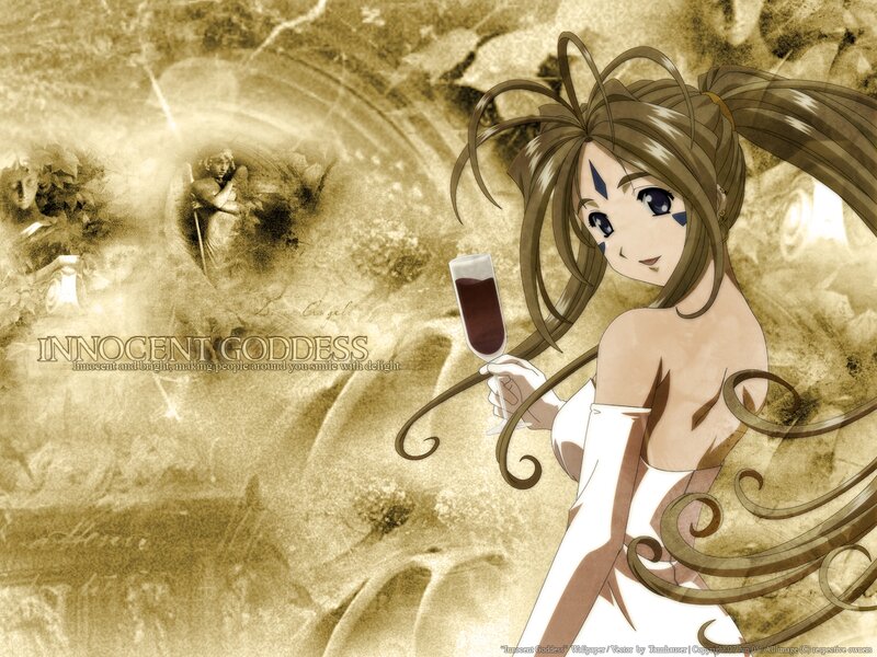 Anime Girl Holding Wine Glass