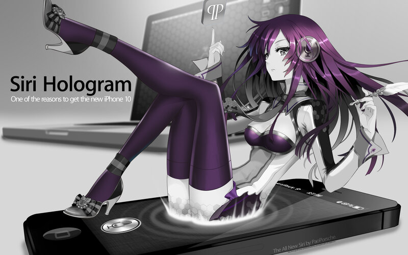 Anime Girl Hologram