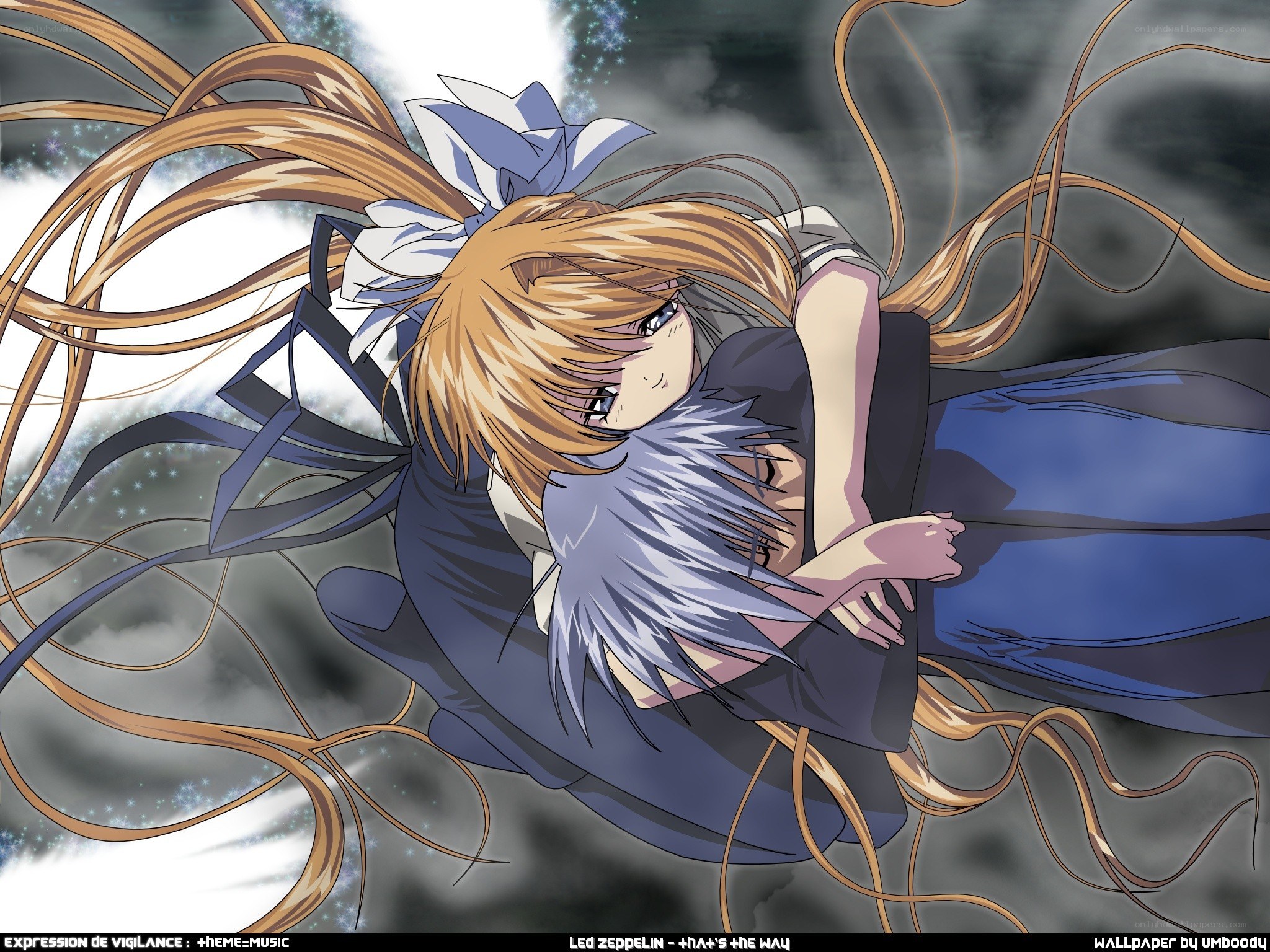 anime girl in a dramatic pose