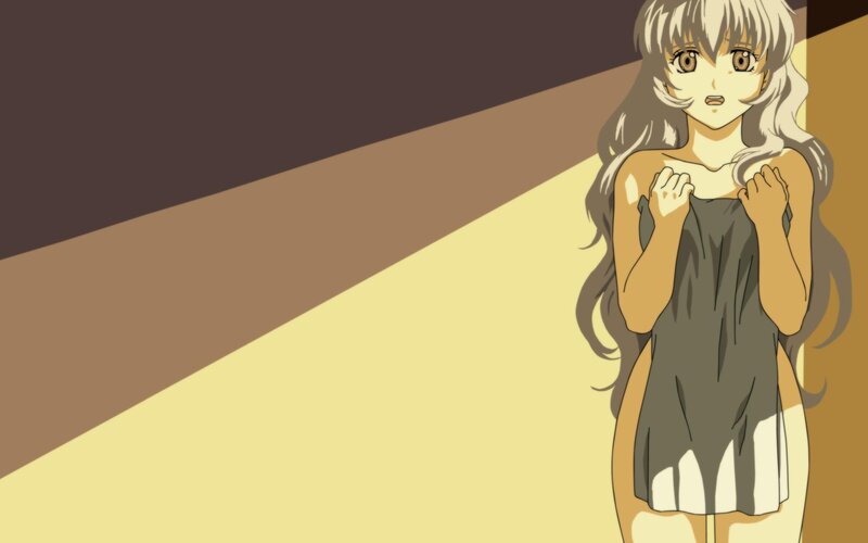anime girl in a dress