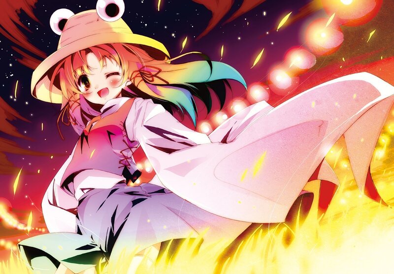 anime girl in a hat