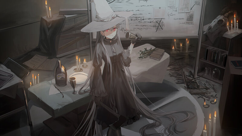 Anime Girl in a Lab