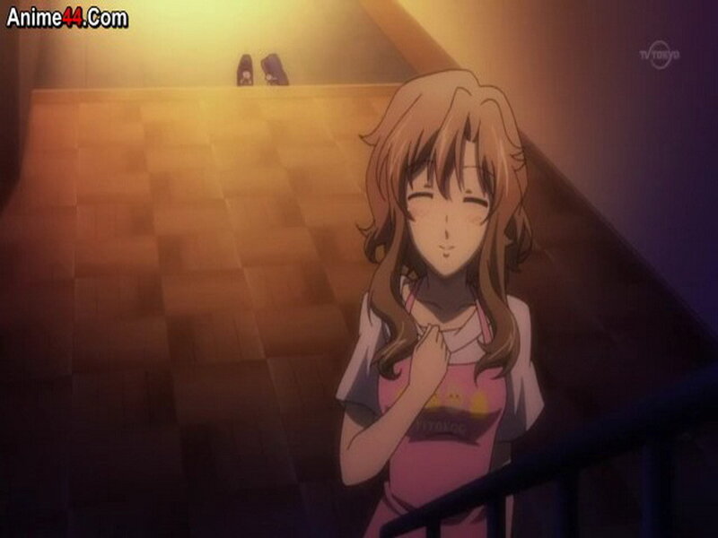 Anime Girl in Apron — Brown