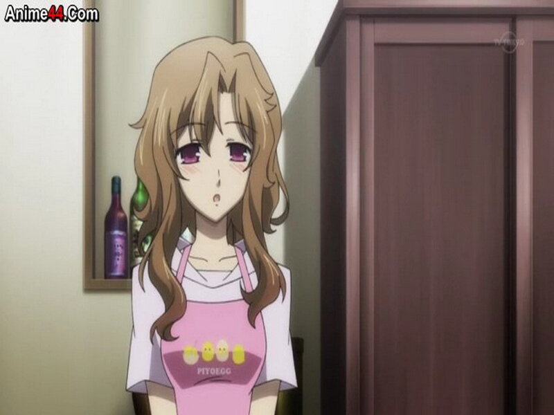 Anime Girl in Apron — Pink
