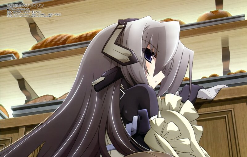 Anime Girl in Bakery
