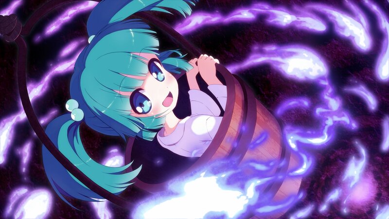 Anime Girl in Barrel