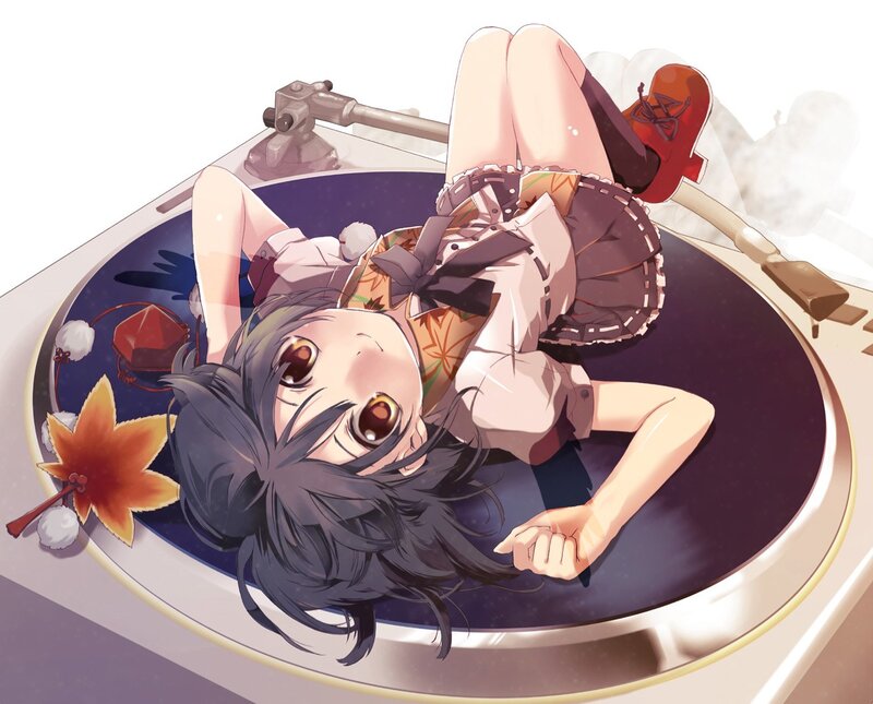 Anime Girl in Bathtub — Purple, Calm, Night