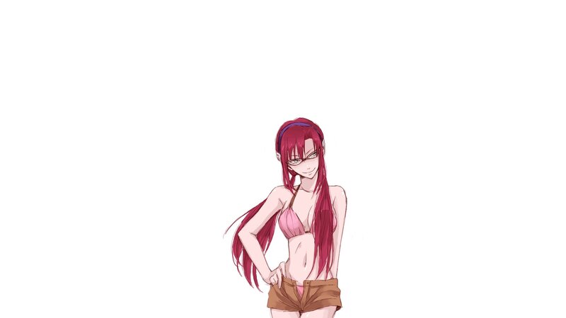 anime girl in bikini