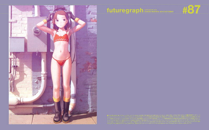 anime girl in bikini