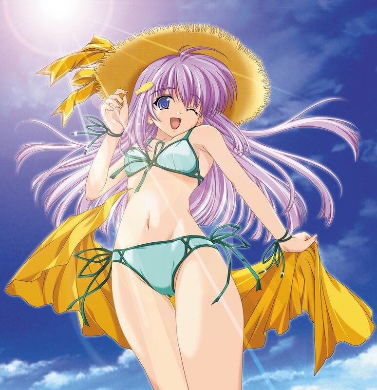 anime girl in bikini