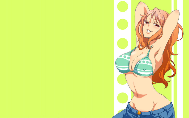 anime girl in bikini