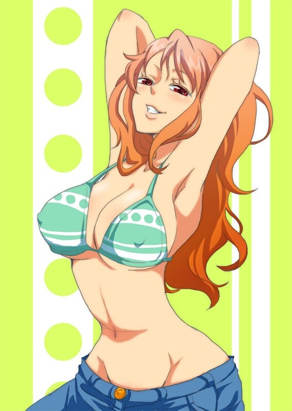 anime girl in bikini