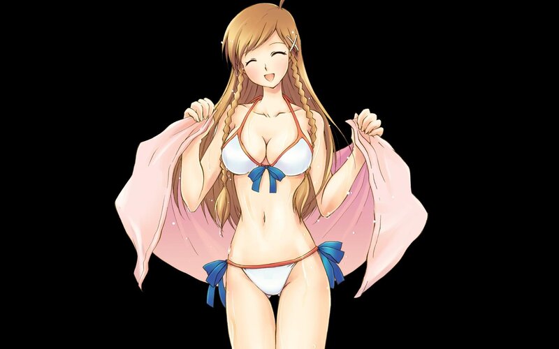 anime girl in bikini