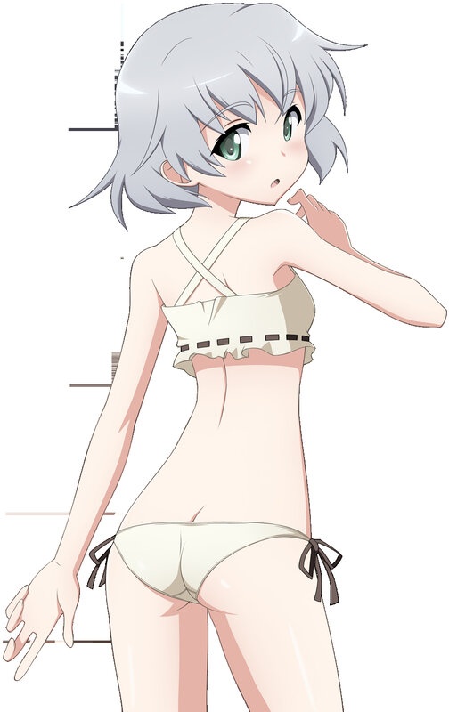 anime girl in bikini