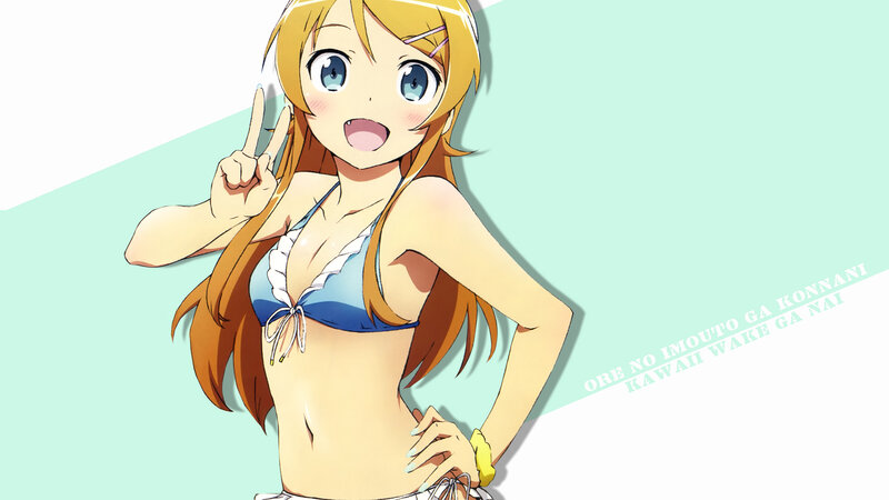 anime girl in bikini