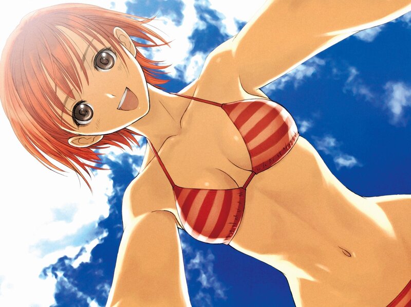 anime girl in bikini
