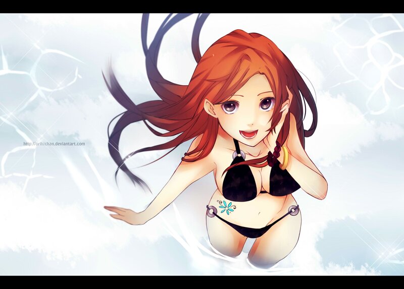 anime girl in bikini