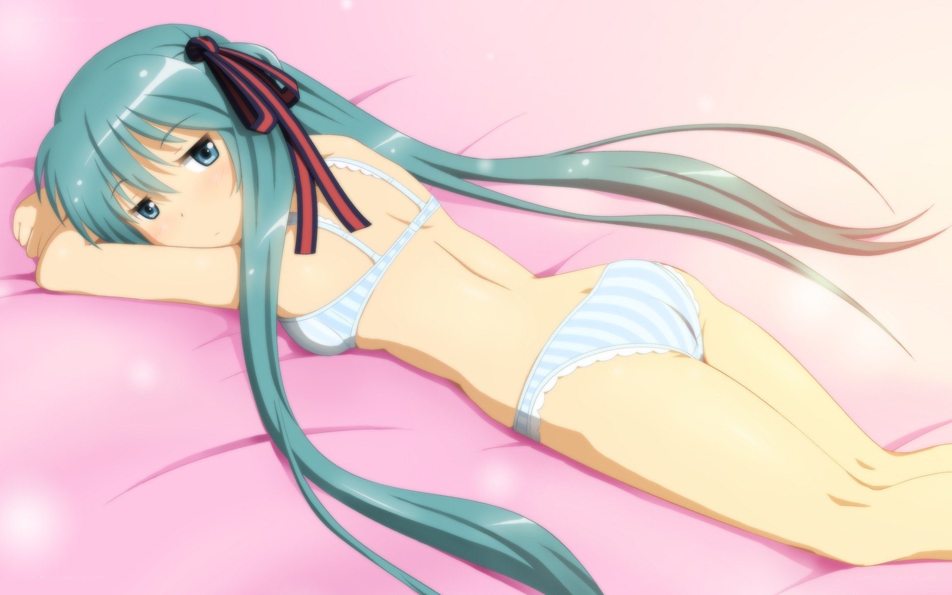 anime girl in bikini