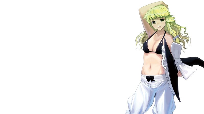 anime girl in bikini