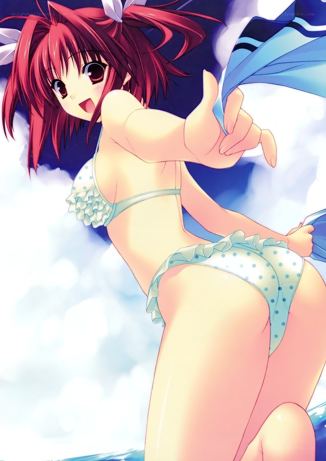 anime girl in bikini