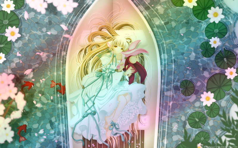 Anime Girl in Boat